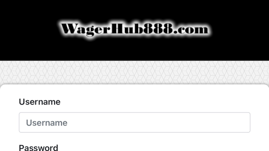 WagerHub888.com Login