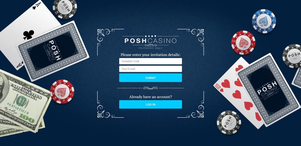 Posh Casino login